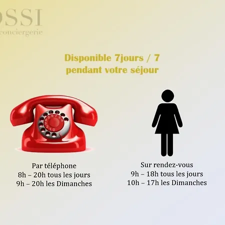 Appartement L'anemone Roof Parking Clim Wi-fi - Rossiconciergerie - Linge Inclus